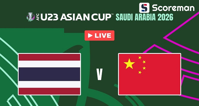 1월14일 U23 아시안컵 - 태국 U23 VS 중국 U23 해외축구 분석 프리뷰